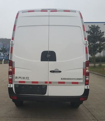 Beijing brand automobiles BJ5040XXYCJ03EV Pure electric box type transport vehicle