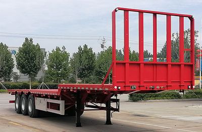 Luosheng  CLS9400TPBE Flat transport semi-trailer