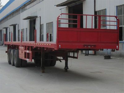 Kuangshan  JKQ9400P Flat semi-trailer