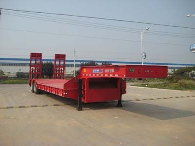 Yangjia  LHL9280TDP Low flatbed semi-trailer