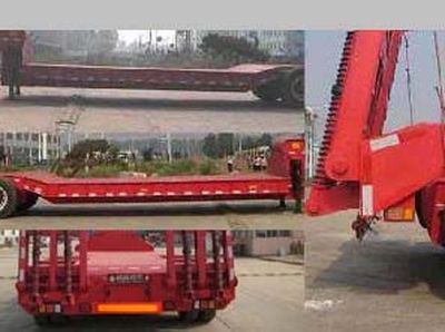 Yangjia  LHL9280TDP Low flatbed semi-trailer