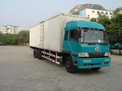 Liute Shenli  LZT5207XXYPK2L10T3A95 Flat head box transport vehicle