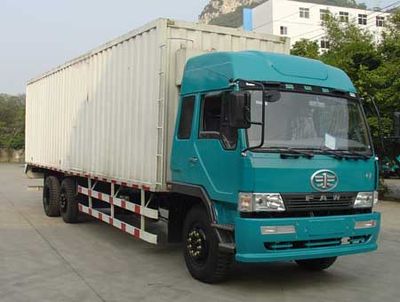 Liute Shenli  LZT5207XXYPK2L10T3A95 Flat head box transport vehicle