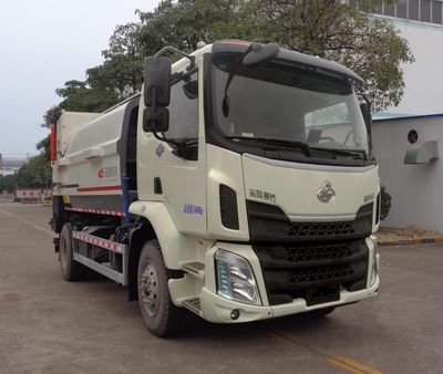 Yuchai Special Automobile NZ5162ZDJ Compressed docking garbage truck