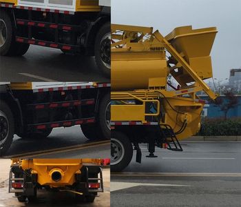 Hengrun  HHR5120THB4HQ Vehicle mounted concrete pump truck