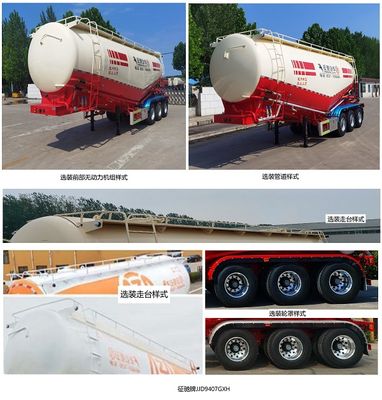 Zhengchi  JJD9407GXH Lower ash semi-trailer