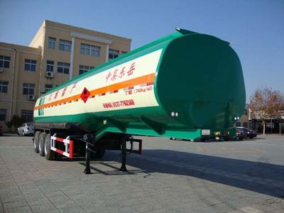 CIMC ZJV9403GHYDY Chemical liquid transportation semi-trailer