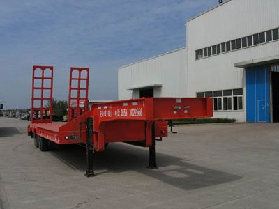 Ruijiang  WL9250TDP Low flatbed semi-trailer