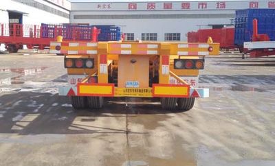 New Hongdong brand automobiles LHD9401TJZE Container transport semi-trailer