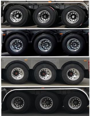 Tianming  TM9404GYYFF2 Aluminum alloy oil transport semi-trailer