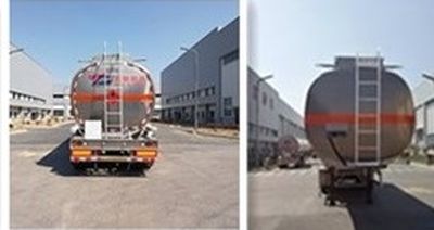 Tianming  TM9404GYYFF2 Aluminum alloy oil transport semi-trailer