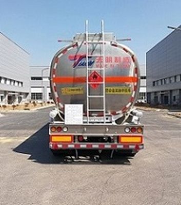 Tianming  TM9404GYYFF2 Aluminum alloy oil transport semi-trailer