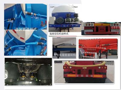 Ruiyun  YRD9400GFL Medium density powder material transportation semi-trailer