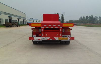 Hualu Yexing brand automobiles HYX9401ZZXP Flat dump semi-trailer