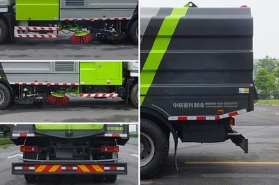 Zhonglian Automobile ZLJ5160TXSEQE5NG Washing and sweeping vehicle