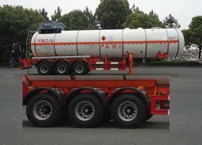 Hongzhou  HZZ9402GYQ Semi trailer for liquefied gas transportation