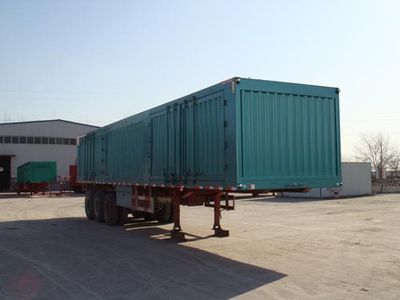 Chengshida Automobile SCD9404XXY Box transport semi-trailer