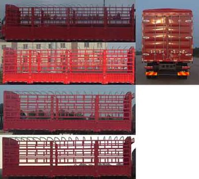 Jianghuai brand automobiles HFC5241CCYP3K2C46F Grate type transport vehicle