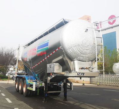 Yangjia  LHL9400GFLL Aluminum alloy medium density powder material transportation semi-trailer