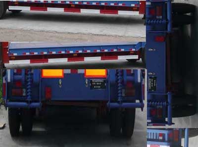 騄  LCH9352TDP Low flatbed semi-trailer