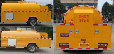 Juchen Ace Car HNY5045GQWE6 Cleaning the suction truck