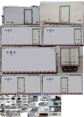 Qijing  QHV5040XLCEQ6CD2 Refrigerated truck