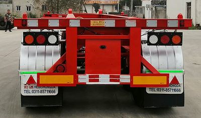 Xinhongda brand automobiles XHD9403TJZ Container transport semi-trailer