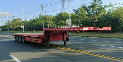 Changrunda CRD9400TDPLow flatbed semi-trailer