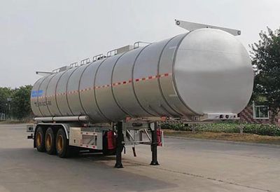 Jinbi  PJQ9400GRHB Lubricating oil tank transport semi-trailer