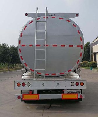 Jinbi  PJQ9400GRHB Lubricating oil tank transport semi-trailer