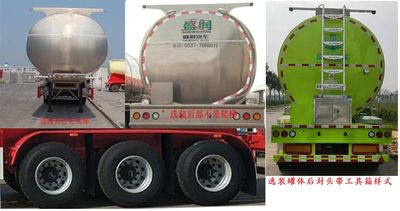 Shengrun  SKW9401GPGL Ordinary liquid transport semi-trailer