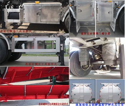 Shengrun  SKW9401GPGL Ordinary liquid transport semi-trailer