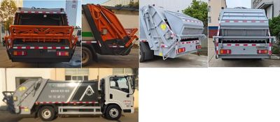 Wanglongwei  WLW5073ZYSSH Compressed garbage truck