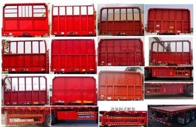 Liangshan Dongyue  CSQ9401TPB Flat transport semi-trailer