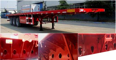 Liangshan Dongyue  CSQ9401TPB Flat transport semi-trailer