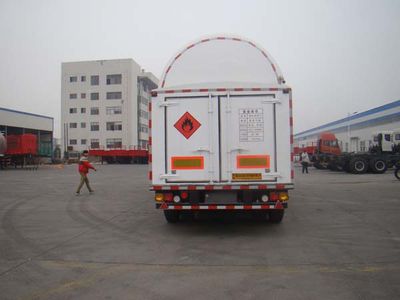 Shengrun  SKW9400GDY Low temperature liquid transport semi-trailer