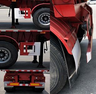 Chuyuan  EHJ9400ZZXP Flat dump semi-trailer