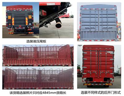 Jianghuai brand automobiles HFC5180CCYB90K2E2S Grate type transport vehicle