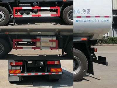 Hua Wei Chi Le  SGZ5312ZWXCQ6 Sludge dump truck