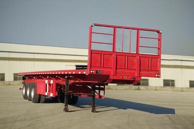 Xinkaida brand automobiles DLZ9401ZZXP Flat dump semi-trailer