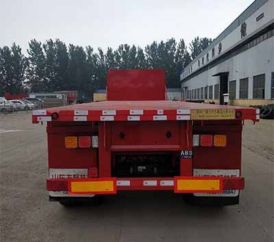 Guangtongda brand automobiles JKQ9401P Flat semi-trailer