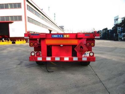 Tonghua  THT9402TWYB Transport semi-trailer of dangerous goods tank frame