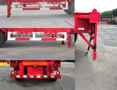 Tonghua  THT9402TWYB Transport semi-trailer of dangerous goods tank frame