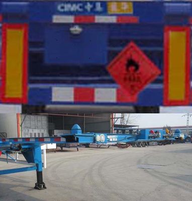 Tonghua  THT9402TWYB Transport semi-trailer of dangerous goods tank frame