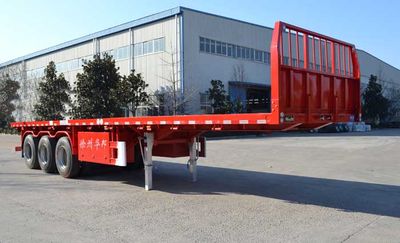 Guoshi Huabang brand automobiles XHB9386P Flat semi-trailer