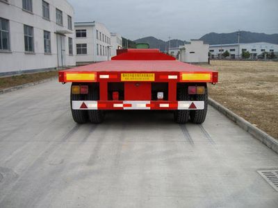 Zhongshang Automobile ZZS9402TDP Low flatbed semi-trailer