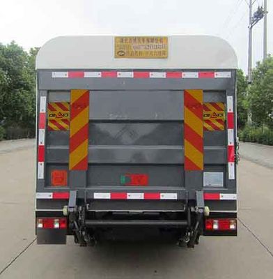 Zhongqi Liwei brand automobiles HLW5035XTY6SC Closed bucket garbage truck