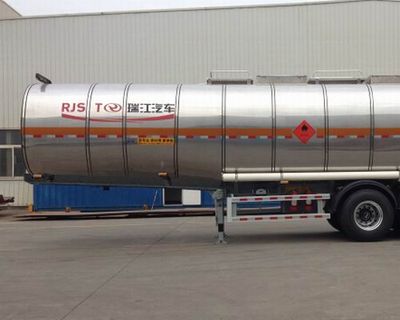 Ruijiang  WL9406GRYA Flammable liquid tank transport semi-trailer