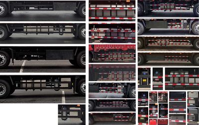 Jianghuai brand automobiles HFC5181CCYP2K2A50CS Grate type transport vehicle