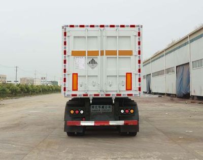 Hua Wei Chi Le  SGZ9400XZW Miscellaneous dangerous goods box transport semi-trailer